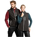Unisex softshellová vesta, ROLY NEVADA, čierna, vel. L
