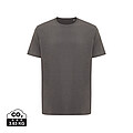 Unisex tričko Iqoniq Kakadu relaxed fit, antracitová, veľkosť XXS