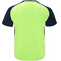 Unisex tričko Roly Bugatti, fluorescenčná zelená, veľkosť 2XL