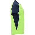 Unisex tričko Roly Bugatti, fluorescenčná zelená, veľkosť XL