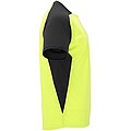 Unisex tričko Roly Bugatti, fluorescenčná žltá, veľkosť 2XL