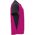 Unisex tričko Roly Bugatti, tmavoružová, veľkosť S