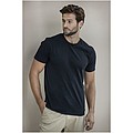 Unisex tričko z recyklovanej bavlny i polyesteru, ELEVATE AVALITE, čierna, veľ. XS