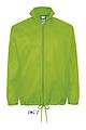 Unisex vetrovka SOLS SHIFT - UNISEX VODU ODPUDZUJÚCI VETROVKA, svetlo zelená, XS