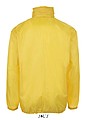 Unisex vetrovka SOLS SHIFT - UNISEX VODU ODPUDZUJÚCI VETRUVZDORNÝ KABÁT, žltá, L