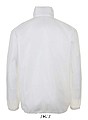 Unisex vetrovka SOLS SHIFT - UNISEX VODUODOLNÁ VETRUODOLNÁ BUNDA, biela, XS