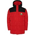Unisex zateplená bunda Roly Tallin, veľkosť L, červená