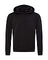 Univerzálna mikina STEDMAN RECYCLED UNISEX SWEAT HOODIE, čierna, L