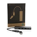 USB HUB z recyklovaného hliníka