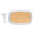 UV-C sterilizačný box s bezdrôtovým nabíjaním 5W Rena, biely