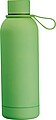 Vákuová fľaša s pogumovaným povrchom 700 ml, zelená