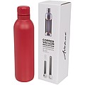 Vakuová športová termoska Thor 510 ml s medenou izoláciou, červená