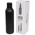 Vakuová športová termoska Thor 510 ml s medenou izoláciou, čierna