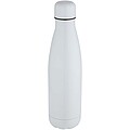 Vakuovo izolovaná fľaša z nehrdzavejúcej ocele vhodná na sublimačnú tlač 500 ml, biela