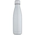 Vakuovo izolovaná fľaša z nehrdzavejúcej ocele vhodná na sublimačnú tlač 500 ml, biela