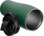 Vakuový nerezový termohrnček 500 ml, tmavozelená