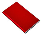 VALUR Hliníková powerbanka s kapacitou 4000 mAh, čierna