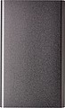VALUR Hliníková powerbanka s kapacitou 4000 mAh, gunmetal