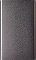 VALUR Hliníková powerbanka s kapacitou 4000 mAh, gunmetal