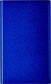 VALUR Hliníková powerbanka s kapacitou 4000 mAh, modrá