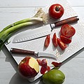 VANILLA SEASON NUMAZU Sada dvoch exkluzívnych kuchynských nožov z nemeckej ocele