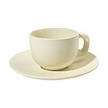 VANLION Sada 2 šálok a podšálok na cappuccino, béžová
