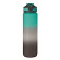 VAYANA Športová fľaša na pitie z RPET, 1000 ml, tyrkysová/čierna