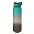 VAYANA Športová fľaša na pitie z RPET, 1000 ml, tyrkysová/čierna