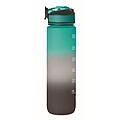 VAYANA Športová fľaša na pitie z RPET, 1000 ml, tyrkysová/čierna