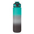 VAYANA Športová fľaša na pitie z RPET, 1000 ml, tyrkysová/čierna