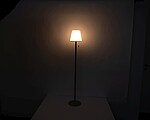 Veľká vonkajšia lampa s možnosťou zmeny farby, biela