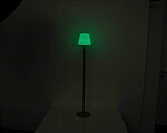Veľká vonkajšia lampa s možnosťou zmeny farby, biela
