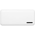 Veľkokapacitná powerbanka, 10 000 mAh, biela
