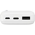 Veľkokapacitná powerbanka, 10 000 mAh, biela