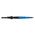 Veľký automatický dáždnik pre dvoch Impact AWARE™ RPET 190T, odolný proti vetru, priemer 120 cm, modrý