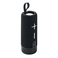 VERSAN 2x5W bezdrôtový prenosný reproduktor s 1200mAh dobíjateľnou batériou, čierna