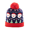 Vianočná LED zimná čiapka, Santa Claus, viacfarebná