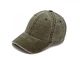 VINTAGE Šestipanelová nevyztužená šiltovka, zelená