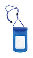 Vodoodolné PVC puzdro na mobil, modré