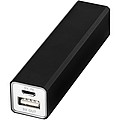 VOLTINO Kovová powerbanka 2200 mAh, čierna