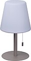 Vonku lampa s možnosťou zmeny farby, biela