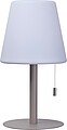 Vonku lampa s možnosťou zmeny farby, biela