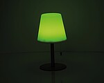 Vonku lampa s možnosťou zmeny farby, biela