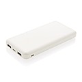 Vrecková powerbanka s vysokou hustotou batérie 10 000 mAh, biela
