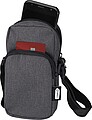 WARIA Crossbody taštička na telefón s nastaviteľnými popruhmi, antracitová