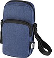 WARIA Crossbody taštička na telefón s nastaviteľnými popruhmi, modrá