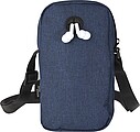 WARIA Crossbody taštička na telefón s nastaviteľnými popruhmi, modrá