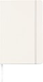 Zápisník A5 so záložkou, biela