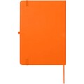 Zápisník formátu A5 s pevnou obálkou, oranžová