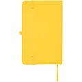 Zápisník formátu A6 s pevnou obálkou, žltá